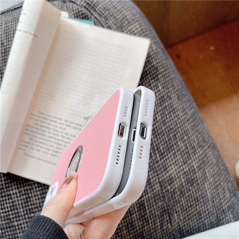 Ốp Điện Thoại Silicon Bọc Da PU Thời Trang Chống Rơi Cho iPhone 12 11 Pro Max Se 2020 X Xr Xs Max 8 7 Plus | BigBuy360 - bigbuy360.vn