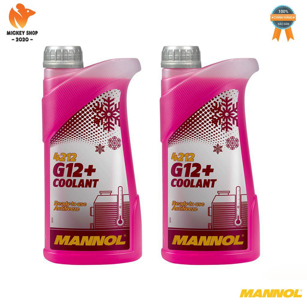 [Pro] Nước Giải Nhiệt MANNOL 4212 Coolant G12+ Chai 1Kg Hàng Đức Cao Cấp Chính Hãng – Mickey2020shop