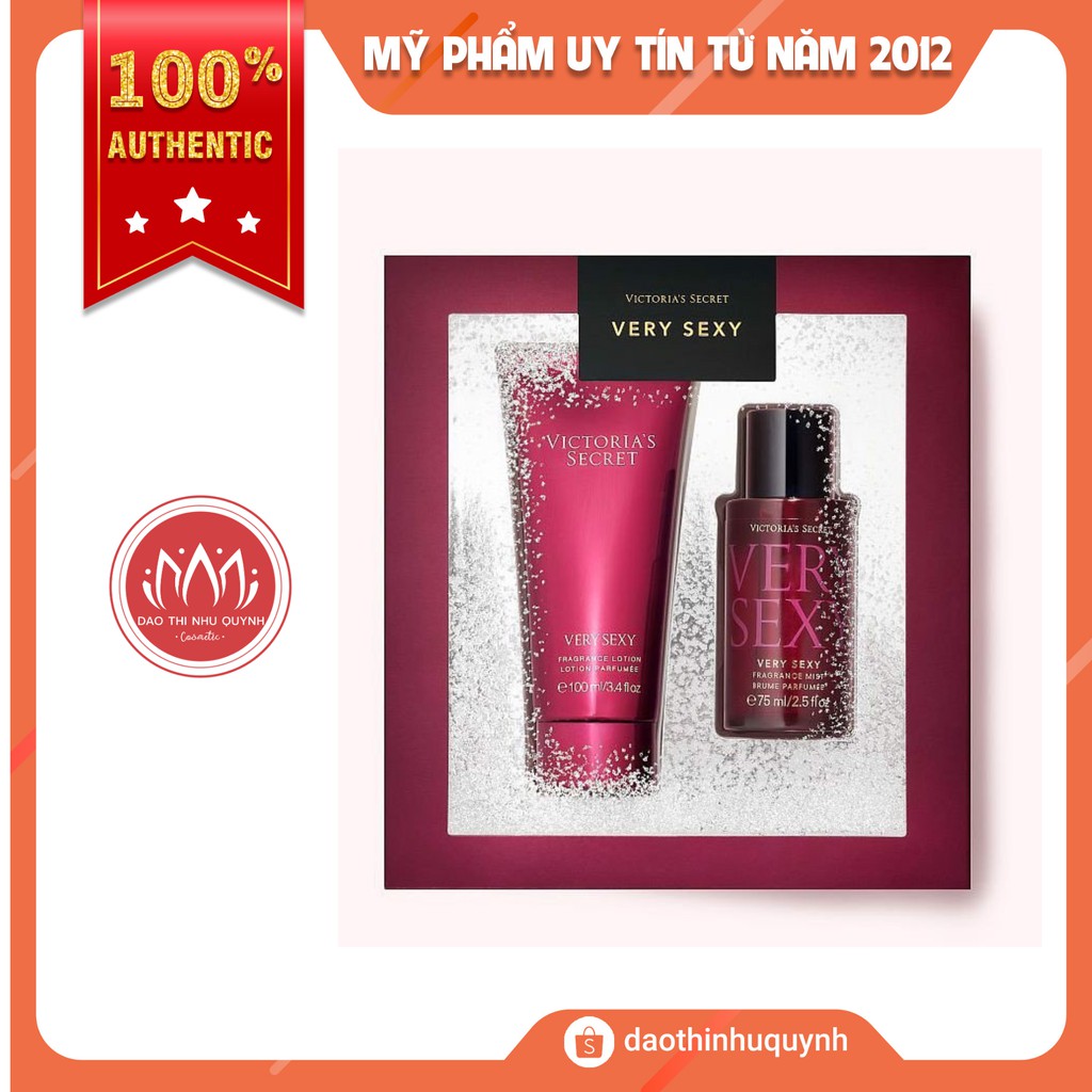 Bộ Dưỡng Thể Victoria’s Secret Very Sexy Mist &amp; Lotion gift set