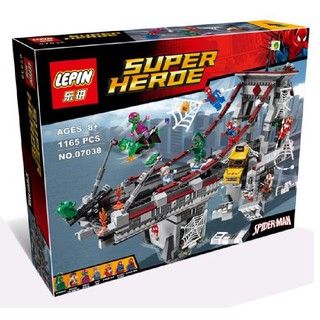 Mô Hình Lego Super Heroes 76057 - Đại Chiến Trên Cầu