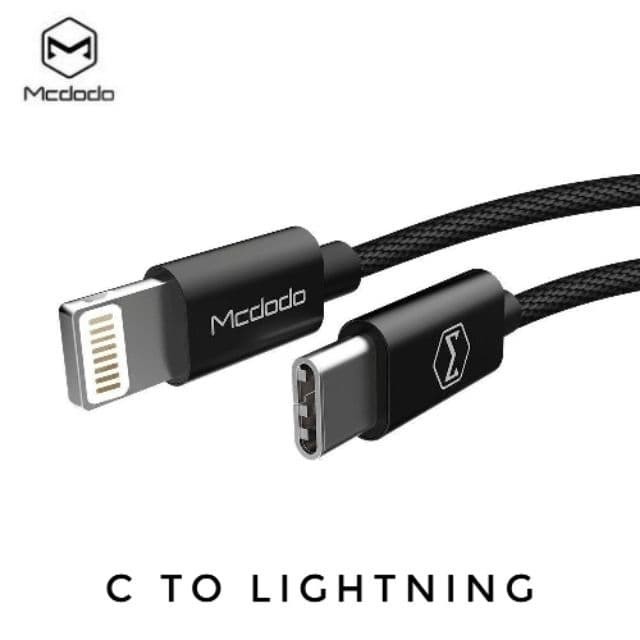 Cáp C to Lightning bọc dù chống đứt MCDODO