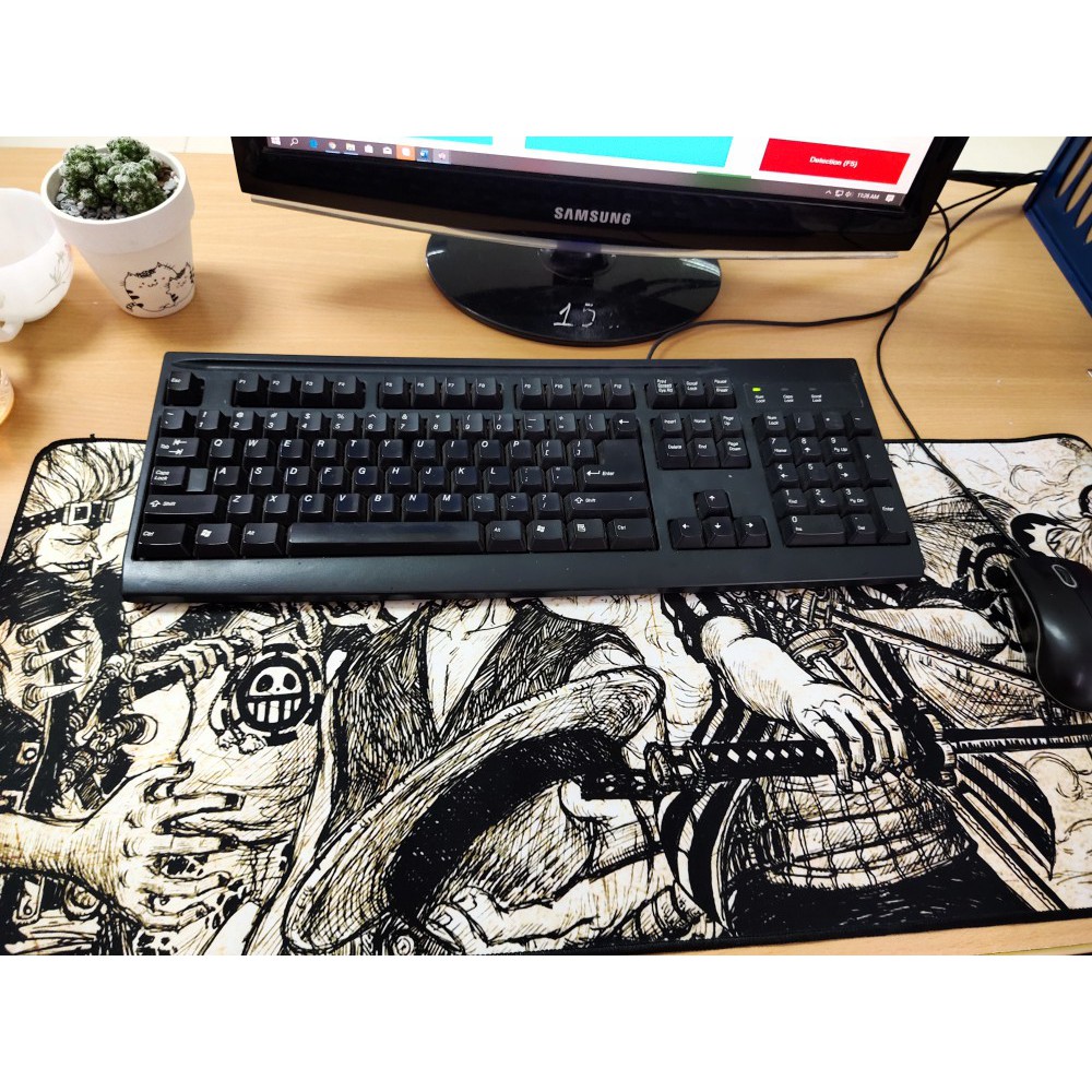Lót chuột cỡ lớn dành cho game thủ 70x30 cm - mẫu luffy không màu Xgamingstore -dc4104