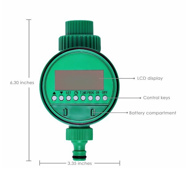 Van nước hẹn giờ tự động, Van điện từ điện tử, Van hẹn giờ tưới tự động