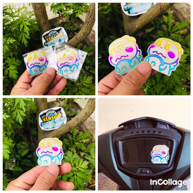 Logo Titan Mẫu Chú Khủng Long Dễ Thương Cực Đáng Yêu Trang Trí Xe Máy