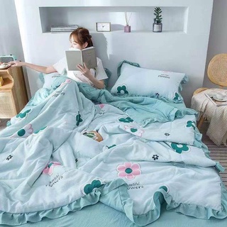 Chăn Hè Chất Cotton Đũi Trần Bông Chăn Đũi Nhập Khẩu Mềm Mại.