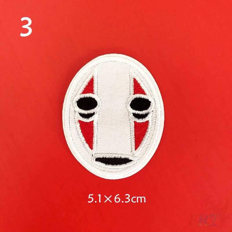 ☸ Movie：Spirited Away Patch ☸ 1Pc No Face Man Diy Sew On Iron On Patch