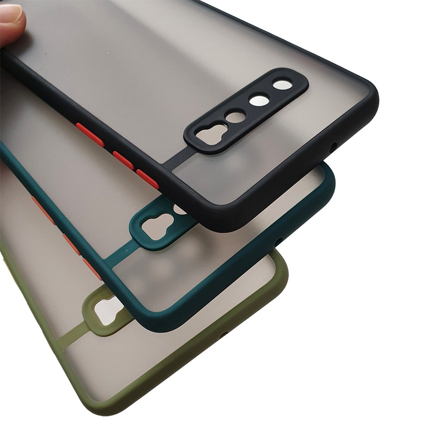 Ốp lưng nhám bảo vệ camera Galaxy S10 Plus