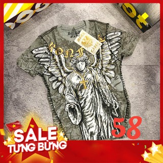Áo thun nam nữ ngắn tay không cổ AH58 thêu chỉ nổi nhiều họa tiết in đại bàng (sỉ inbox)