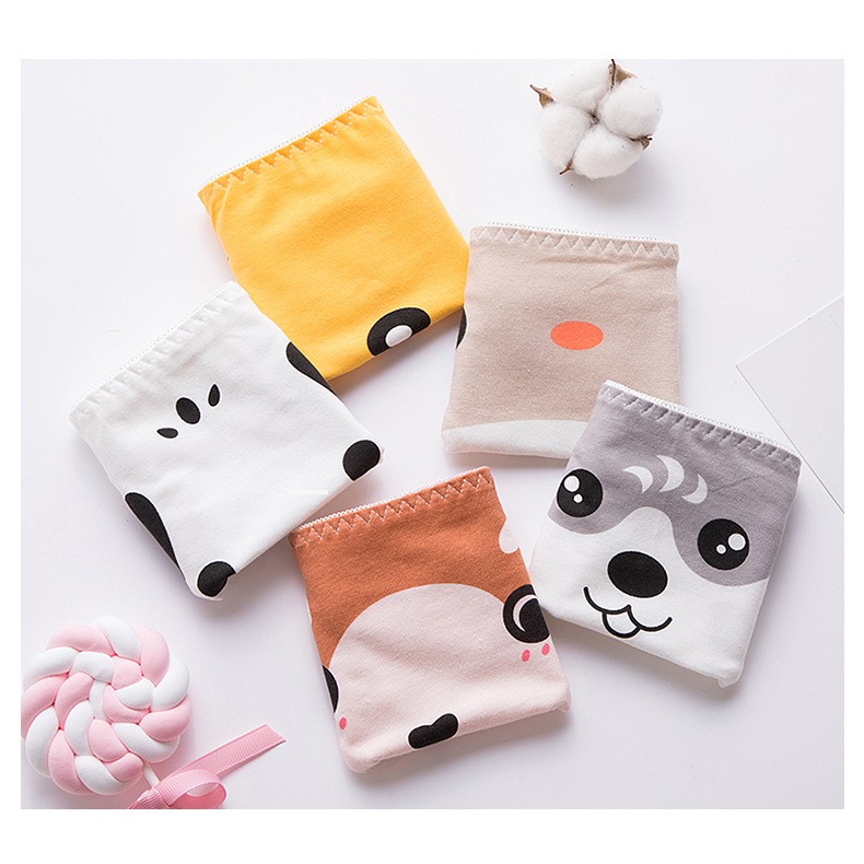 Quần Lót Cotton Phiên Bản Hoạt Hình Ngộ Nghĩnh . Hàng Loại Đẹp.