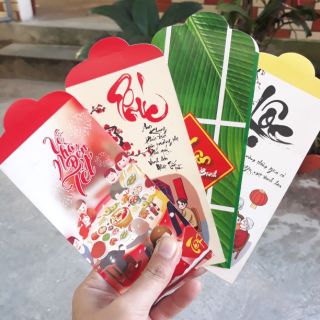 COMBO ĐƯỢC CHỌN NHIỀU MẪU 200 BAO LÌ XÌ TẾT 2020 XỊN ĐỘC ĐẸP