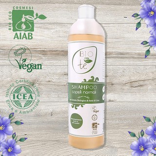 Dầu gội hữu cơ chiết xuất lô hội và hạt lanh 500ml - Pierpaoli