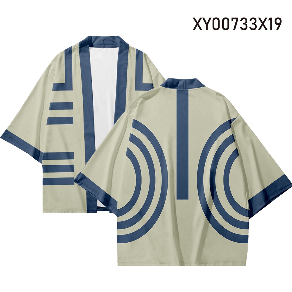 Áo Khoác Kimono Hóa Trang Nhân Vật Anime Demon Slayer Zenitsu Tanjirou Haori