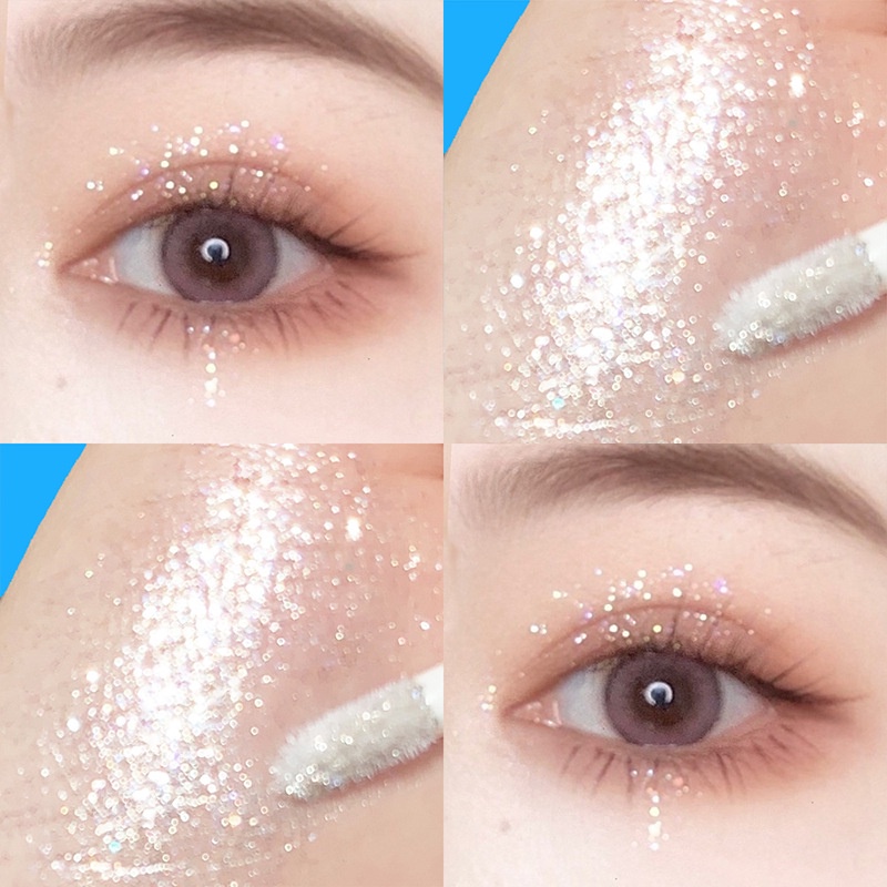 LAMEILA Phấn Mắt Dạng Lỏng Màu Sắc Long Lanh Chống Nước Tiện Dụng