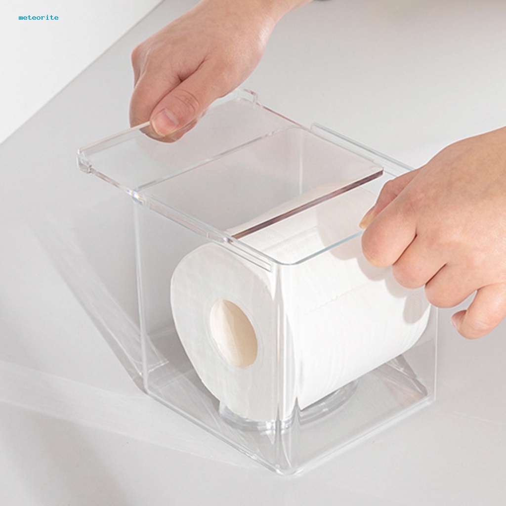 Hộp Đựng Khăn Giấy Bằng Acrylic Trong Suốt Đa Năng Tiện Dụng