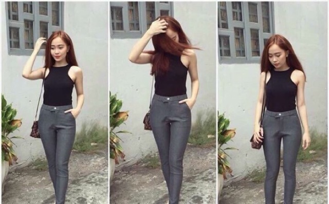 Áo ba lỗ ngược body phong cách gợi cảm, cá  tính 013