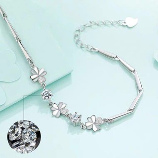 Lắc tay cỏ 4 lá siêu xinh
