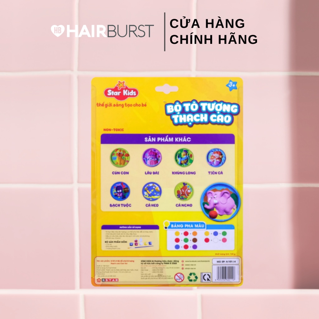 [HB GIFT] Bộ tô tượng thạch cao - Quà tặng Hairburst