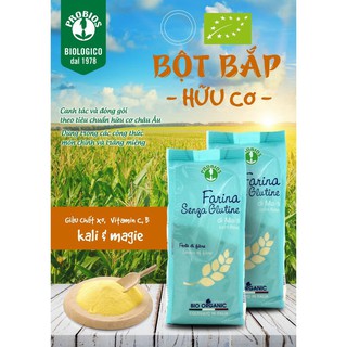 Bột bắp hữu cơ ProBios 375g có tách lẻ cho bé ăn dặm