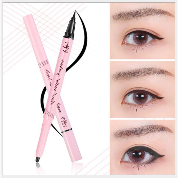 Bút Kẻ Mắt 2 Đầu Fm Dual Ended Eyeliner