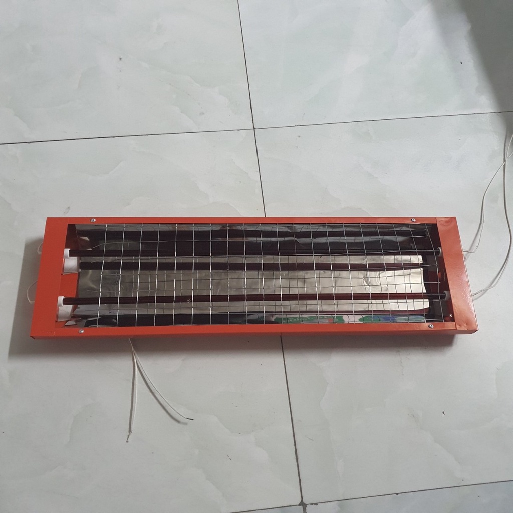 Đèn sấy sơn hồng ngoại 2 bóng lắp phòng sơn DS1
