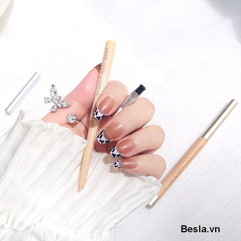 ⭐Phấn mắt bắt sáng màu trắng nhũ ánh ngọc trai lâu trôi chống thấm nước