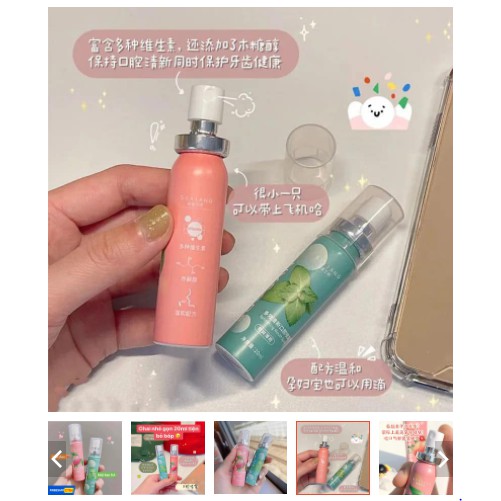 Xịt Thơm miệng 💥FREESHIP💥nước diệt khuẩn  thơm mát lọ xịt loại 20ml