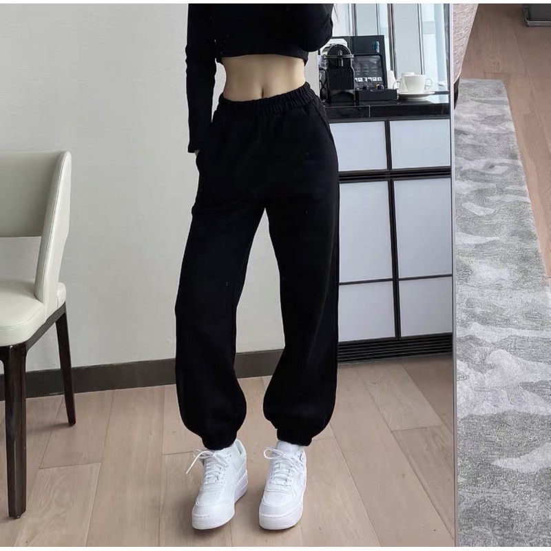 Set quần jogger áo dây