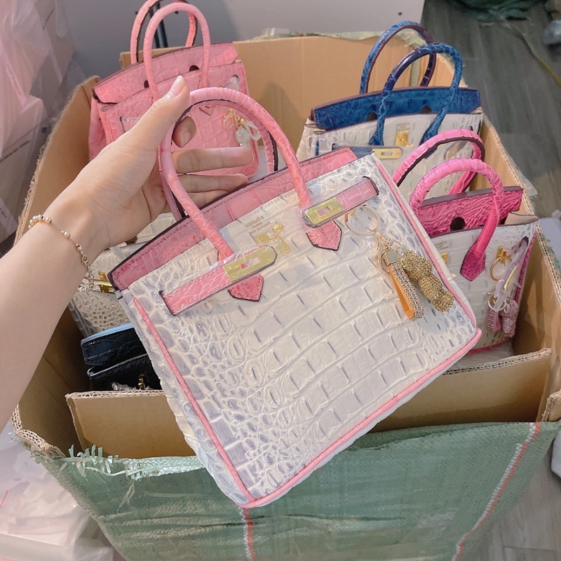 Túi HM Bikin size 25 pha màu Mới
