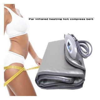Đai quấn nóng giảm mỡ bụng 9 cấp độ dùng tại nhà  or spa thẩm mỹ tặng kèm hũ kem giảm béo