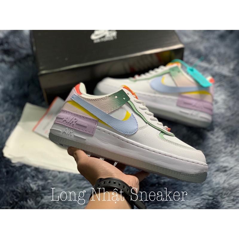 Giày Sneaker AF1 Shadow Kim Cương Giày Thể Thao Nữ Thấp Cổ