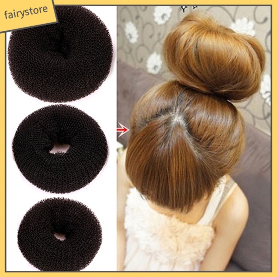 Dây buộc tóc tạo kiểu búi cao cho nữ