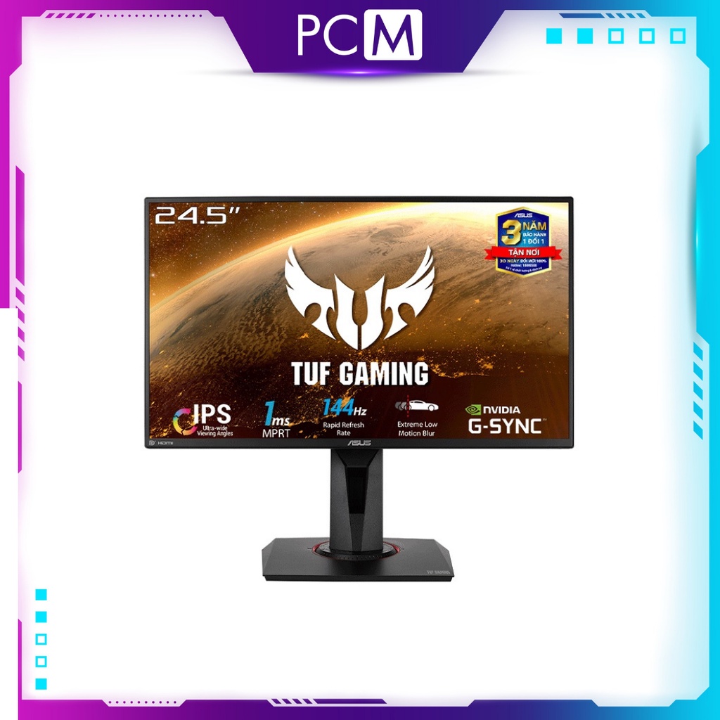 Màn Hình Máy Tính Asus VG259Q (24.5inch/FHD/IPS/144Hz/1ms/400nits)