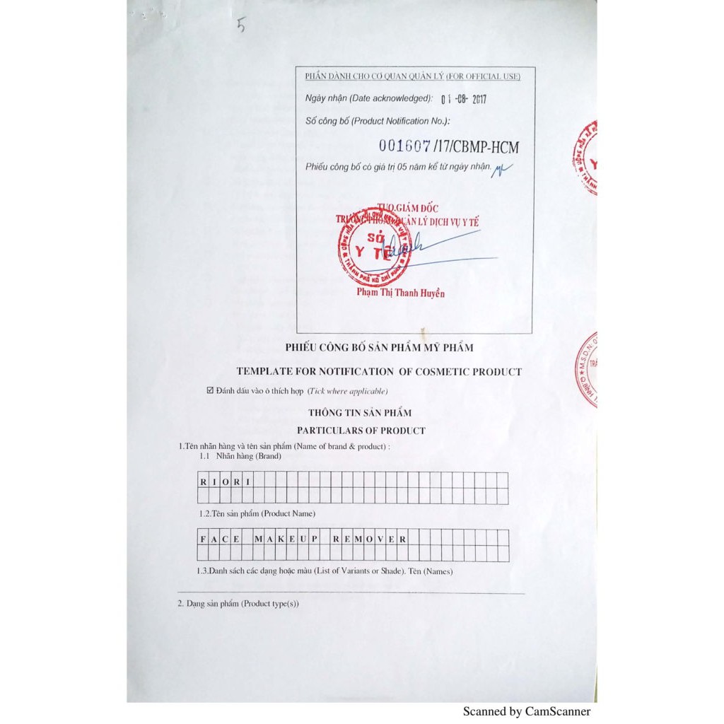 Tẩy Trang Mặt RIORI Face Makeup Remover ! | BigBuy360 - bigbuy360.vn