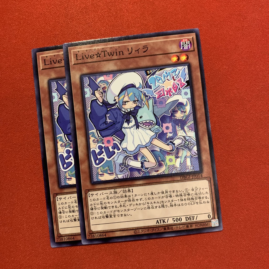 [EN-JP][Thẻ Bài Yugioh Chính Hãng] Live Twin Lil-La