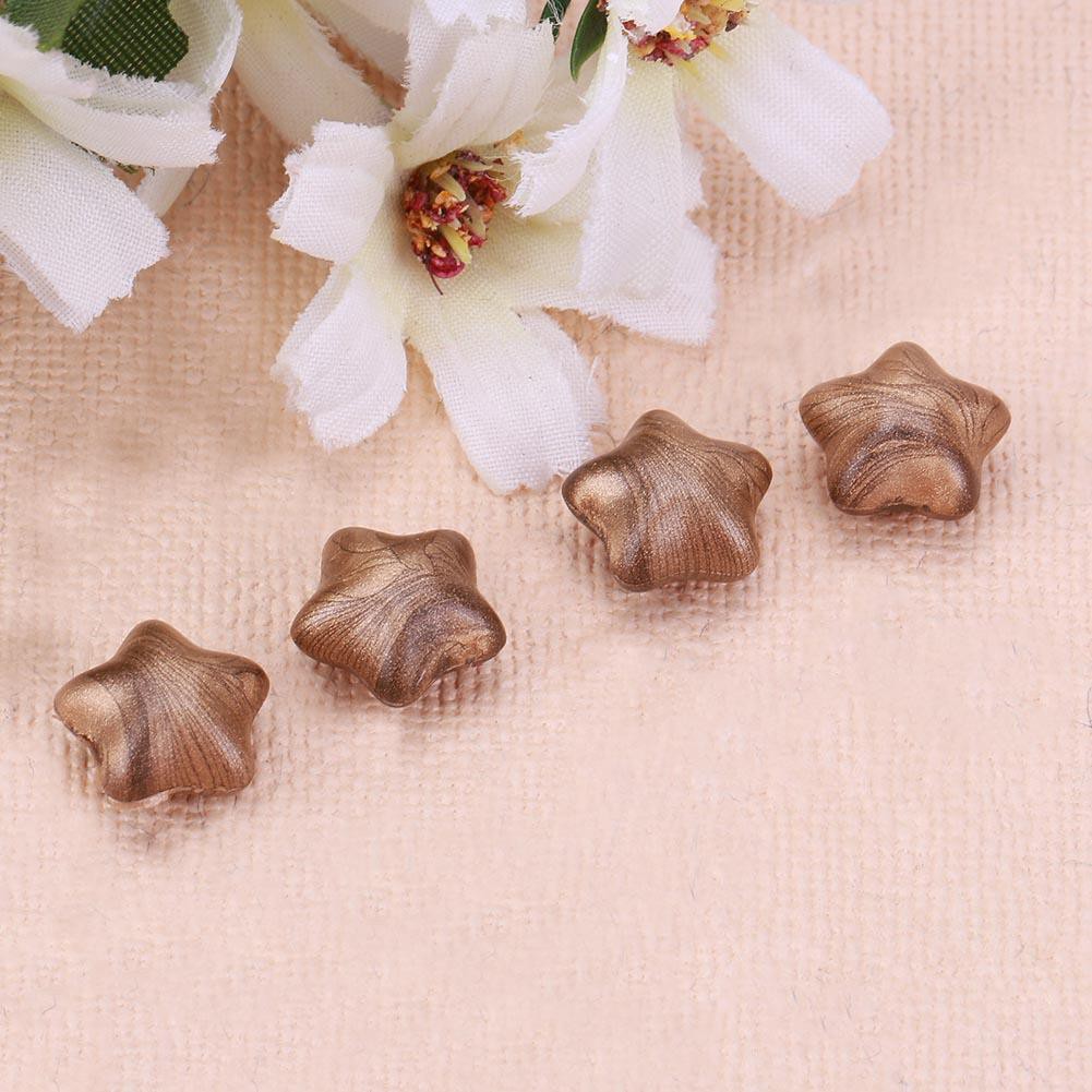 Bộ 100 Hạt Sáp Trang Trí Hình Ngôi Sao Xinh Xắn