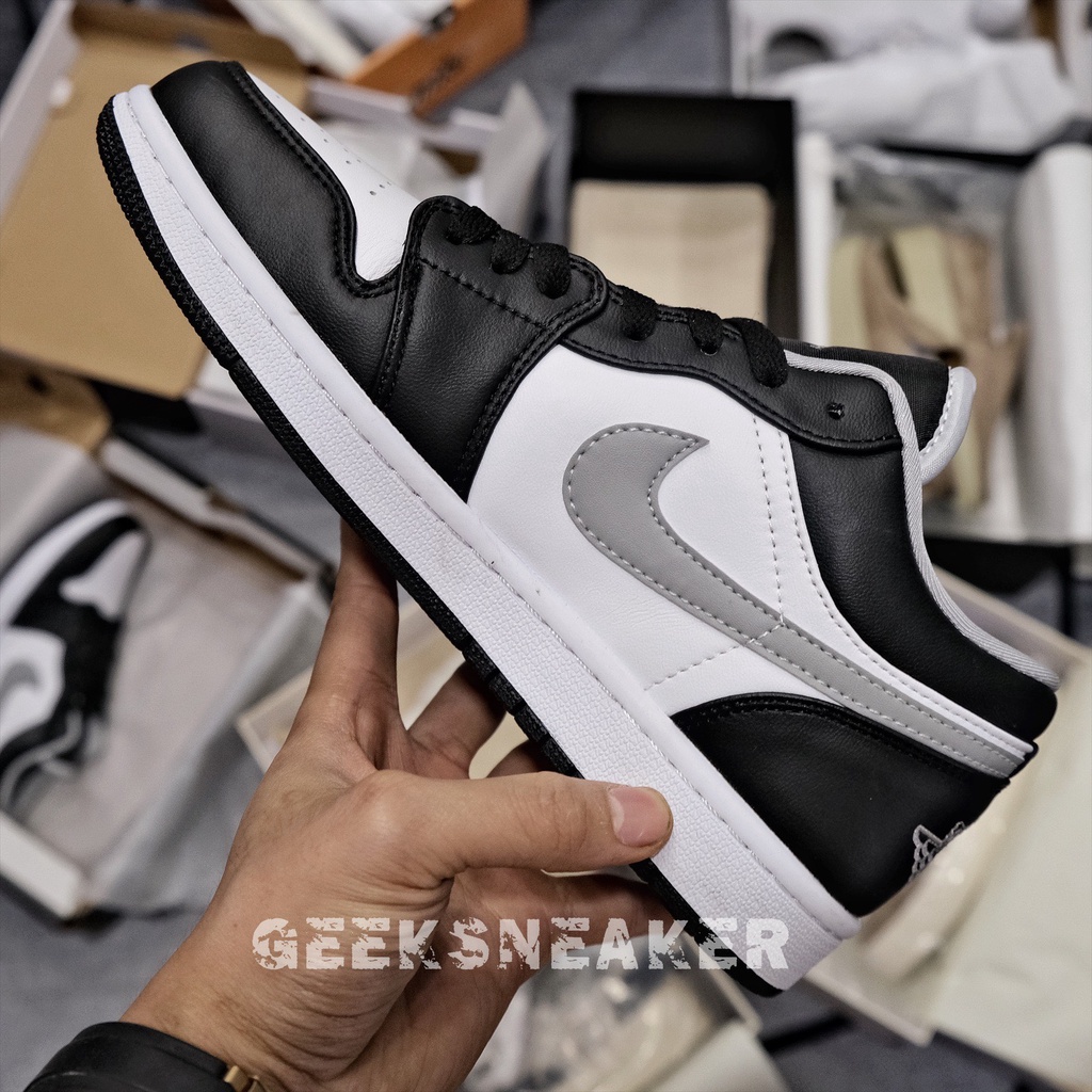 [GeeKSneaker] Giày Jordan 1 Low Smoke Grey 3.0