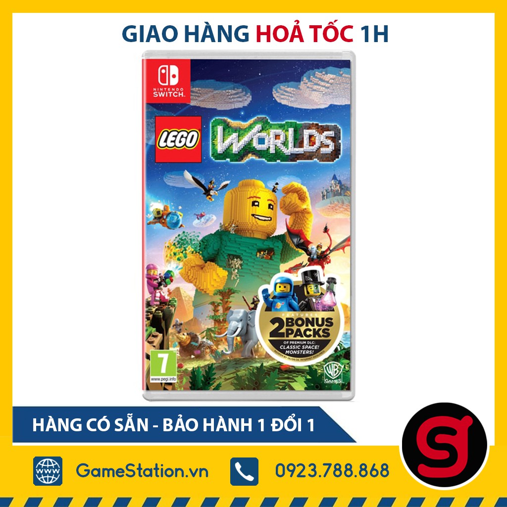 Game Lego Worlds - Cho Máy Nintendo Switch