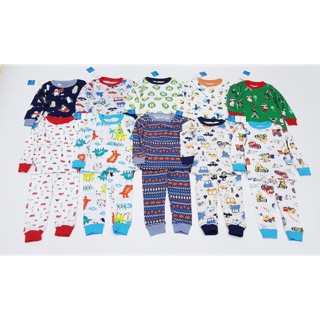 Bộ cotton dài tay Place bé trai 2-7Y