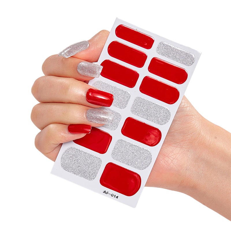 Miếng Dán Trang Trí Móng Tay Toàn Diện Tự Dính DIY Dành Cho Nữ Và Nam