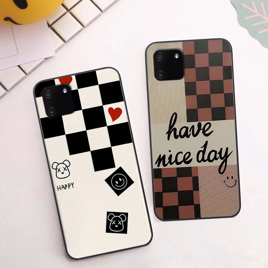 Ốp Realme C11 caro trái tim cá tính, thời trang siêu đẹp, siêu phong cách