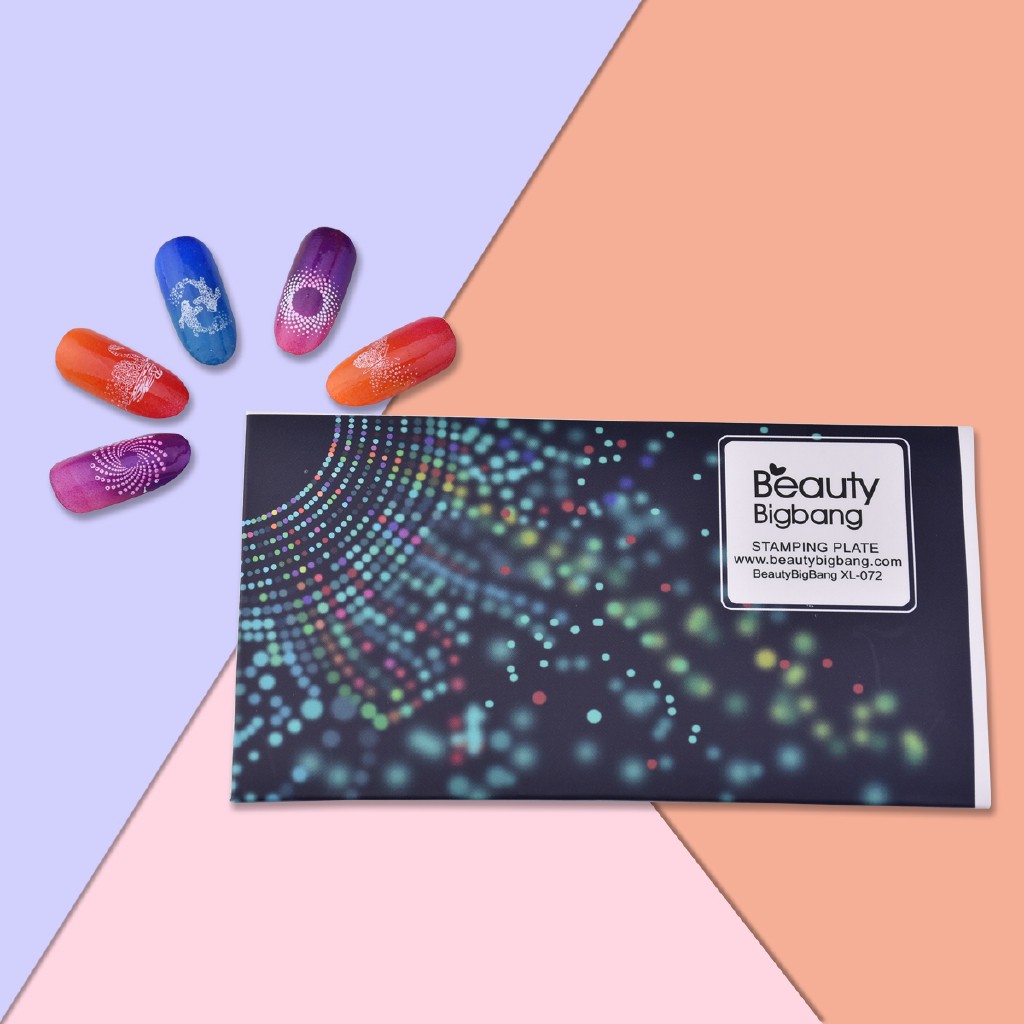 [Hàng mới về] Tấm khuôn dập họa tiết trang trí móng tay nhiều họa tiết đẹp mắt