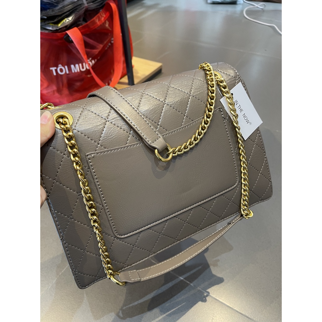 Túi xách nữ đẹp đeo chéo nữ thời trang công sở cao cấp da PU TOKYOLIFE E9BAG205I
