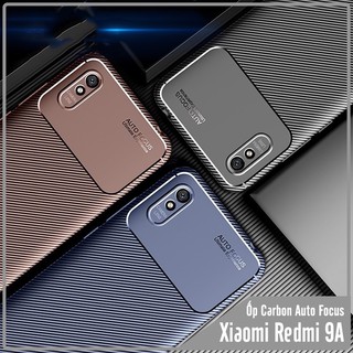Ốp lưng cho Xiaomi Redmi 9A chống sốc Carbon Auto Focus
