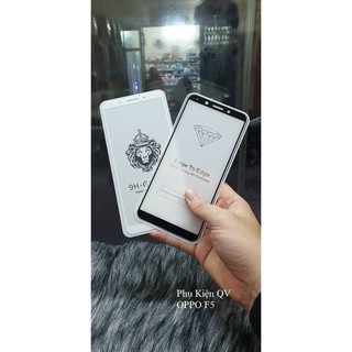 Kính cường lực 9d full keo, full màn oppo f5