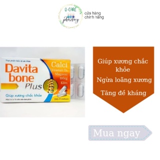 Viên nén uống Davita bone bổ sung canxi