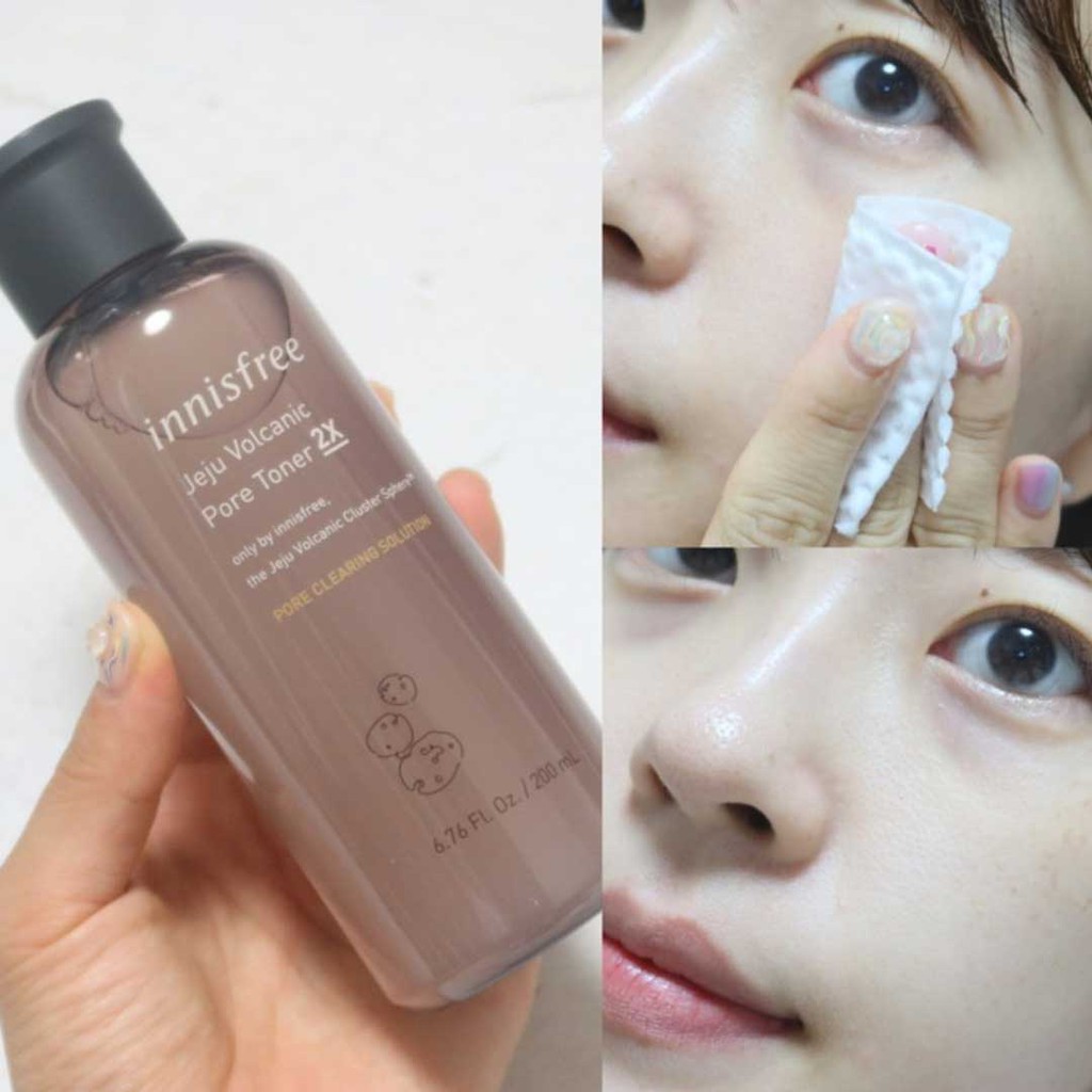 Nước Hoa Hồng Innisfree Jeju Volcanic Pore Toner 2X 200ml | WebRaoVat - webraovat.net.vn