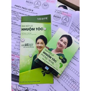 Sản phẩm nhuộm tóc bạc ybome