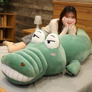Gối ôm cá sấu mặt ngáo gấu bông ôm ngủ to dài