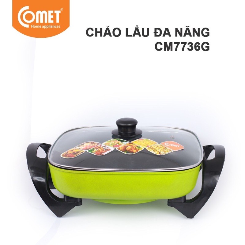 Chảo lẩu điện đa năng Comet CM7736 5L