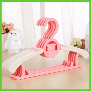 Set 5 chiếc móc HÌNH GẤU phơi quần áo cho bé sơ sinh-F2